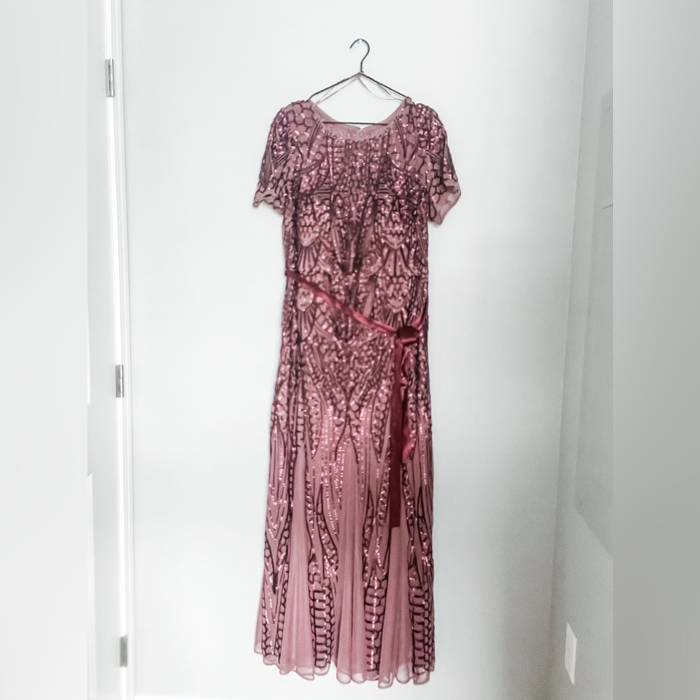 Plus size evening gown